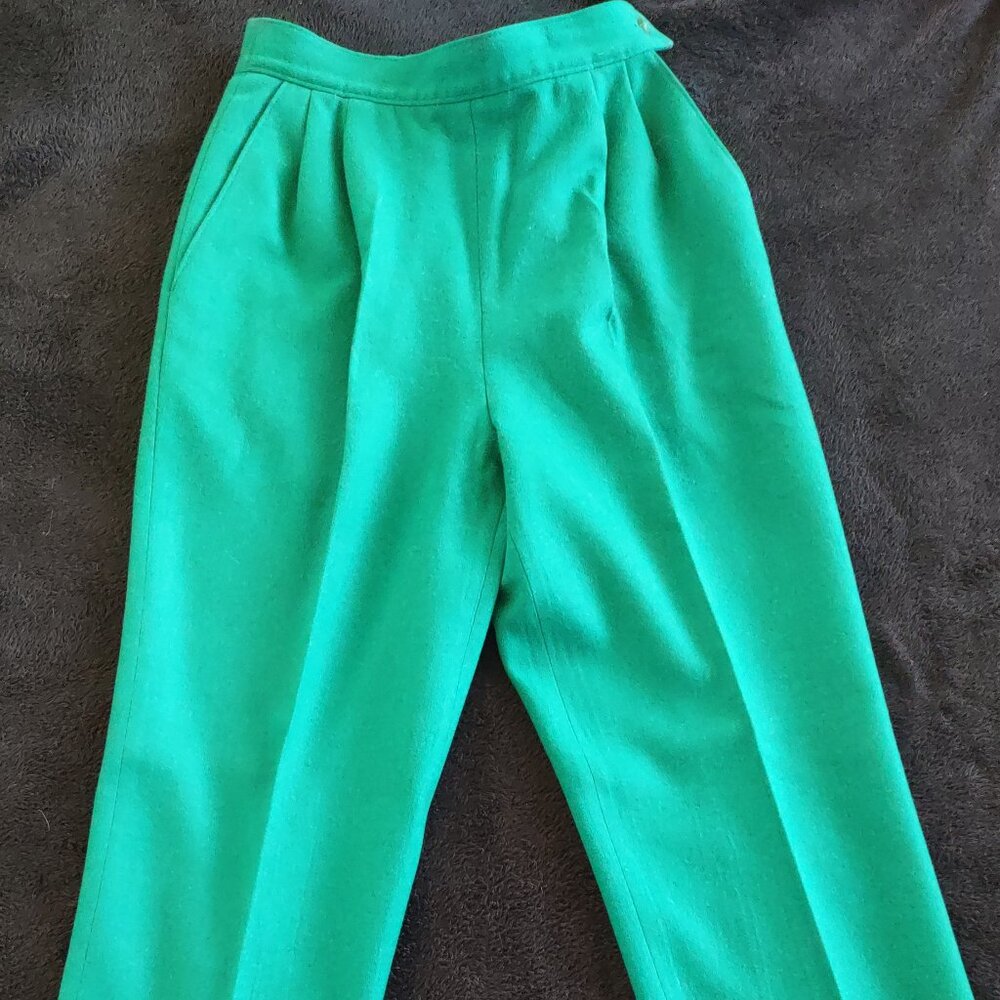 Petite Pendleton wool lined dress pants. Size 4